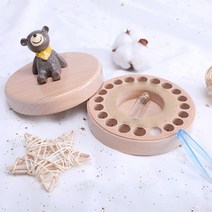 우리카롱이네 원목 유치보관함 이빨요정 치아케이스, 강아지
