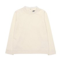 BONTON 여아 레이스 칼라 스웻