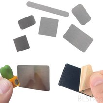 여러크기 부착식 자석 부착용 붙임 얇은 철판 스티커 1P, 40x25mm