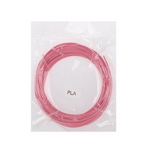 3D프린터필라멘트 3D 프린팅 펜 소모품 PLA ABS 야광 필라멘트 1.75mm 10 m/팩 옵션 리필 인쇄, 06 분홍색