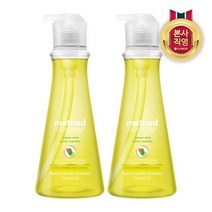엘지 메소드 주방세제 레몬민트 532ml x2개, 2개