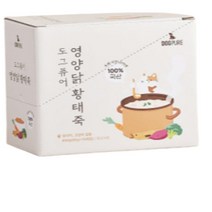 도그퓨어 강아지 고양이 영양닭 황태죽 85g x 10p, 닭고기, 9개, 850g