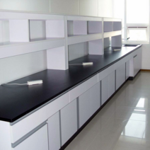 벽면 실험대 실험실테이블 철제 프레임 다중 캐비닛, 중앙대