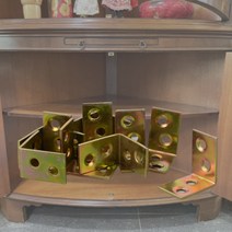 꺽쇠 10p 스텐 L형 앵글 코너철 경첩