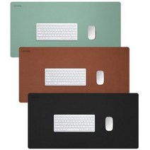 제닉스 오비스 데스크 패드 / 키보드 마우스 책상매트, 블랙