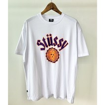 스투시 CITY SEAL 티셔츠 ST025008 화이트 MENS