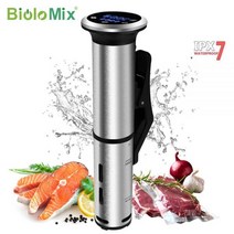 Biolomix 2 세대 스테인레스 스틸 Sous Vide 쿠커 IPX7 바이올로믹스 바이오로믹스 수비드 머신 기계 조리법 통닭 수비드 통 수조 랙 요리 조리법 거치대 컨테이너, 중국, 220-240V 50-60Hz, 영국