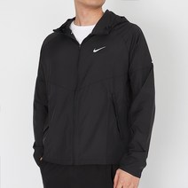 나이키 후드자켓 운동복자켓 런닝자켓 리펠 마일러 후디 재킷 블랙
