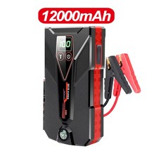 점프앤고 점프 스타터 자동차 배터리 충전기 보조베터리 12000mAh 휴대용 부스터 12 볼트 자동 시작 장치 비상, [05] 12000mah, 05 12000mah
