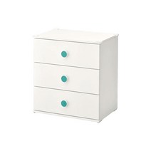 이케아 GODISHUS 고디스후스 3칸서랍장 화이트 60x64 cm 604.334.87
