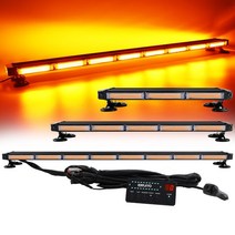14 인치-49 인치 교통 고문 COB LED 스트로브 경찰 조명 비상 바 깜박이 신호 램프 트럭 SUV 12V 24V 26 모, 04 109cm 43inch, 02 All Red