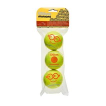 윌슨 미니언즈 스테이지 1 테니스 공 - 캔 3개 [미국 직배송], Stage 2