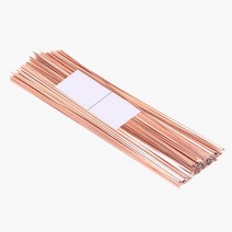 솔리드용접봉 논가스용접봉 용접봉 10pcs 1.3x3.2x400mm 황동 인 구리 전극 용접기 와이어 저온 평면 납땜 봉 필요 분말 없음