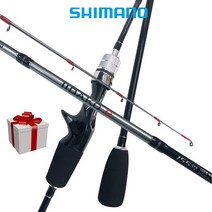 윤성 시마노 19 이이다코R V2 155 쭈꾸미 갑오징어 낚시대 릴파우치+합사가위 드림, 신형155