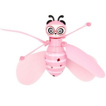 드론 선물 장난감 카메라 VR 미니 유도 손 꿀벌 UFO RC 헬리콥터 쿼드 콥터 요정 비행 공, 핑크비