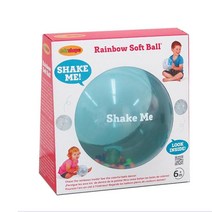 6개월 유아 감각 촉각발달완구 구슬 소프트볼 딸랑이