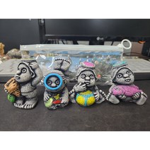 지퍼백 속 Jeju(제주) 해녀의 소리 숨비(장식인형) 21cm x 7cm