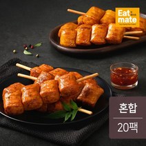 [랭킹닭컴] 잇메이트 닭가슴살 그릴 핫바 혼합 100gx20팩(2kg), 단품, 20팩, 100g