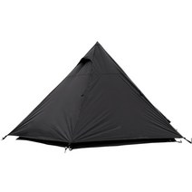글램핑텐트 캔버스 벨 텐트-스토브 잭 방수 4 시즌 럭셔리 야외 캠핑 및 Glamping Yurt 텐트 100% c에서 만든, [02] black