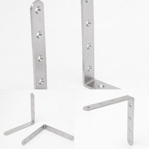 스텐꺽쇠 코너철 2P세트(150X150MM) 꺾쇠 ㄱ자꺽쇠 목재연결철물