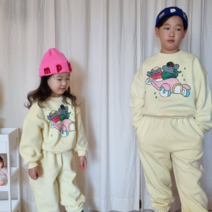 세아 아동 링딩동 기모 상하세트 (티셔츠)