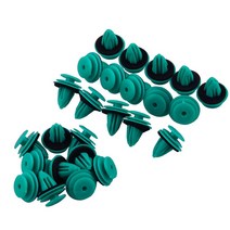 25 개/대 교체 90467-10188 자동차 범퍼 자동 패스너 구멍 도어 트림 패널 플라스틱 클립 리벳, type1