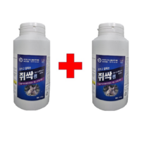 쥐싹젬500g 2개+쥐그릇10개 쥐약 쥐 퇴치제거제 약 끈끈이 포수 트랩, 1개