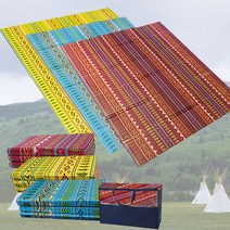 LF캠핑 인디감성 캠핑발포매트 2000x2400mm 차박평평매트 군대매트리스 코스트에어매트, 인디감성(200x240) 레드