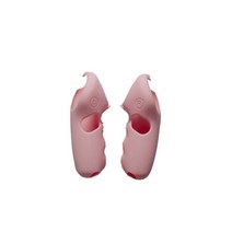 vr챗 확장현실 혼합현실 가정IOT 땀방지 및 미끄럼 실리콘 핸들 슬리브 편안하고 PIO4 VR 액세서리에 적합, 한개옵션1, 02 pink