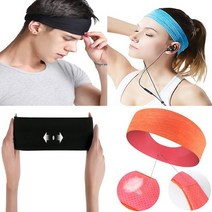 남자 여자 요가 필라테스 땀 흘림 방지 멀티 머리 스포츠 헤어밴드
