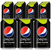 펩시 콜라 제로 슈거 라임향, 36개, 355ml
