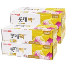 롯데이라이프 위생팩 중 알뜰형 25 x 35cm, 100매, 4개