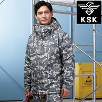 KSK-682 미군ACU 겨울 기모 방한복 S(85)~3XL(110) 점퍼 상의 낚시 작업복 정비복 동계 잠바 일육