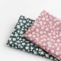 미래천 면 20수 원단 로즐리 2color, 다크그린