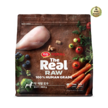 라이브잇 하림더리얼 퍼피 더리얼 로우 닭고기 강아지 건식사료, 6개, 360g, 닭