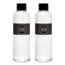 일라토스 디퓨저 200ml 리필2개 발향좋은 대용량 프리지아 블랙체리 머스크 15종 향 총400ml, ILR/화이트머스크1개 + ILR/코튼블라썸1개