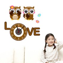 더씰 DIY저소음벽시계 거실 아이방 안방 인테리어 벽시계, DIY-866