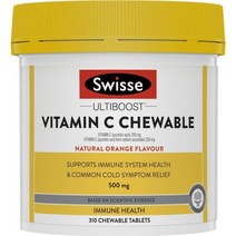 Swisse 스위스 비타민 C 500mg 츄어블 310정