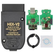 차량 스캐너 최신 VCDS VAGCOM 22.9 OBD2 스캐너 HEX V2 USB 인터페이스 AUDI Skoda 좌석 무제한 VINs 영어, 11 체코어