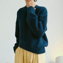 며느라기 박화선 블루 니트 스웨터 스타일 패션