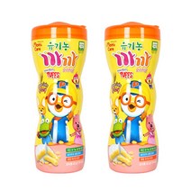 프로엠 뽀로로 유기농 까까 오리지날 43g x 2통 / 통곡물 유산균 프리미엄 아기과자 어린이집간식 유치원간식, 까까 오리지날 2통