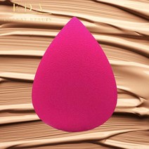 EDA LUXURY BEAUTY PINK 프로페셔널 뷰티 스폰지 블렌더 에그 쉐입 완벽한 메이크업 스폰지 블렌딩 리퀴드 파운데이션 컨실러 크림 블러쉬 컨투어 파우더 엑스트라 스무스, WATER DROP (RED)