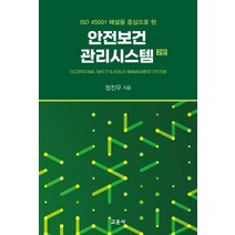 ISO 45001 해설을 중심으로 한 안전보건관리시스템, 교문사, 정진우(저),교문사,(역)교문사,(그림)교문사