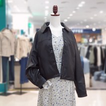 에이비에프지 루즈핏 버튼 블랙 재킷 HISFX5J04G1