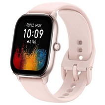 Amazfit GTS 4 알렉사 빌트인 미니 스마트 워치 블랙, Flamingo Pink