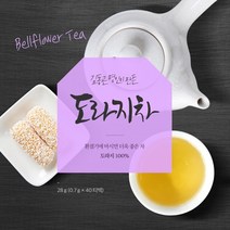 국산 도라지차 티백 목에좋은 차, 2상자(80티백)
