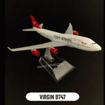 취미 수집용 항공사 비행기 모형 스케일 1:400 금속 항공기 복제품 15cm GOL LATAM Airlines 보잉 비행기 다이캐스트 모델 항공 소장용 장식품 미니어처, 29 119.Virgin B747