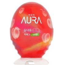 AURA 빅에그 방향제 복숭아 440ml, 2개