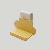 한샘 스테디2 하이 패밀리침대 구름 수납선반 색상 2종, A형 옐로우 구름선반(A)