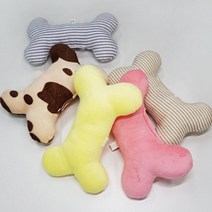 2개월 새끼강아지 뼈다귀 삑삑이 장난감 입질 분리불안 말티푸 부드러운 스피츠 노견 중형견, 1개